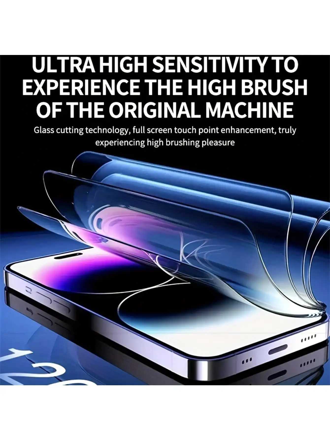 4Pcs HD Tempered Glass Screen Protectors Compatible With IPhone 17ProMax/16 ProMax/16 Plus/16E/15 ProMax/14/13/12/11series G251218