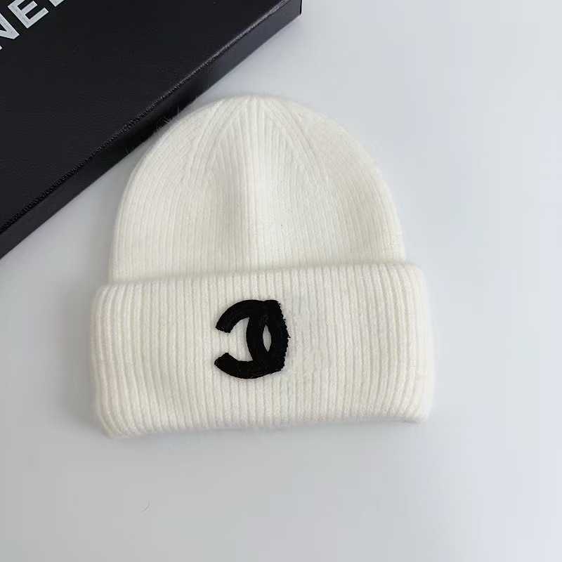 Double C Knitted Cap - Children's New Fall-Winter Style Japanese Fashion Stylish and Versatile Warm Knitted Cap J251218