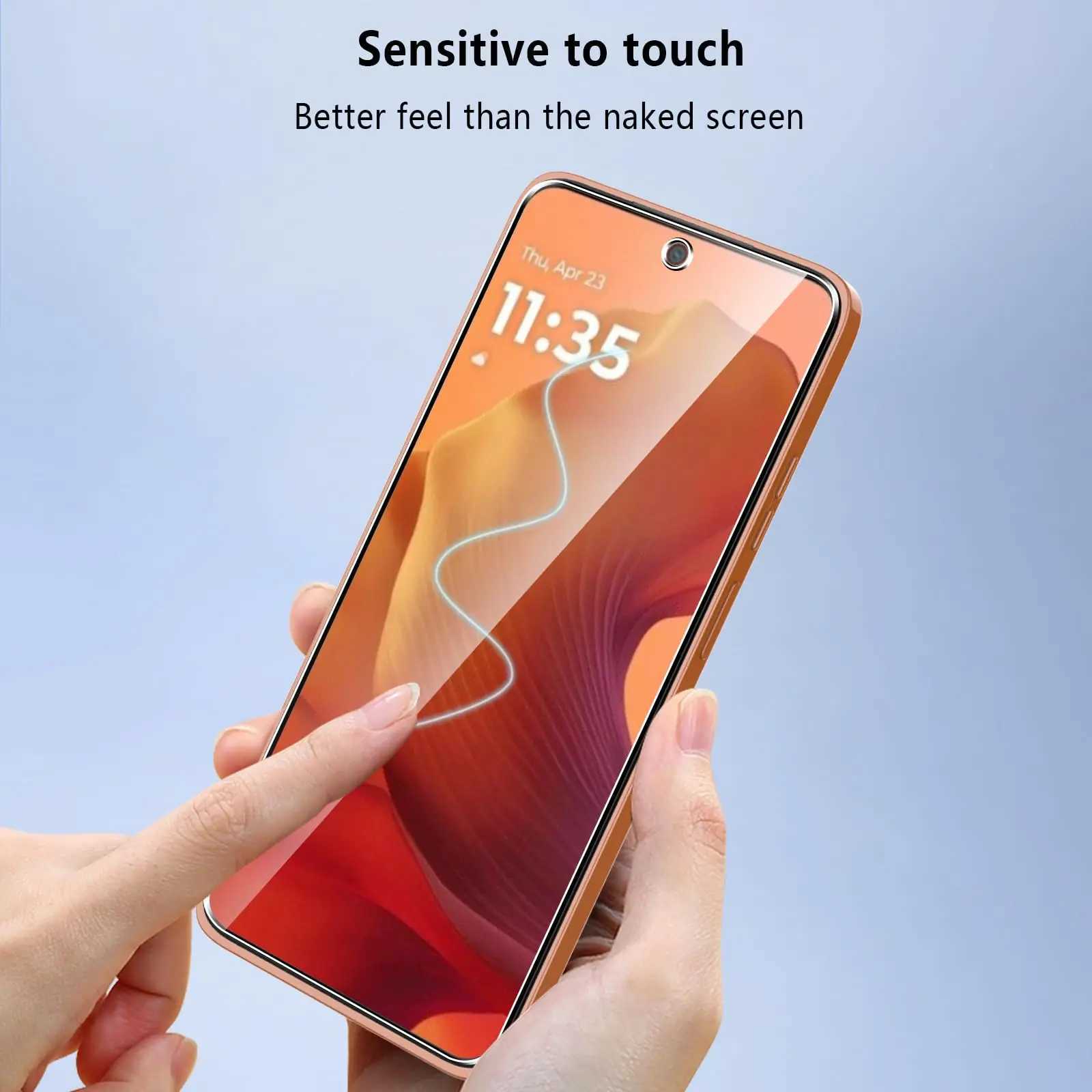 SCREEn Protector For Moto G15 672 inch Tempered Glass HD Crystal Mica 9H Anti Scratch Case Friendly Clear G251218