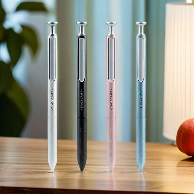 Dianshi Metal Dry Set Hardcore Space Capsule Press Silent Quick-Dry Gel Pen 0156