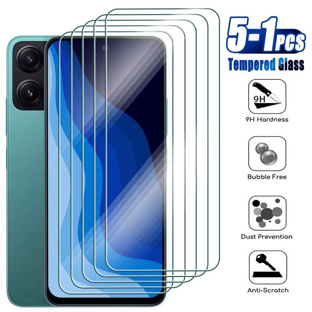 5-1Pcs Tempered Glass for Redmi 8 9 10 12 13 4G 5G 13R 12c 10c 10x 9c 9A 9T 8A SCREEn Protector for Redmi 9AT G251218