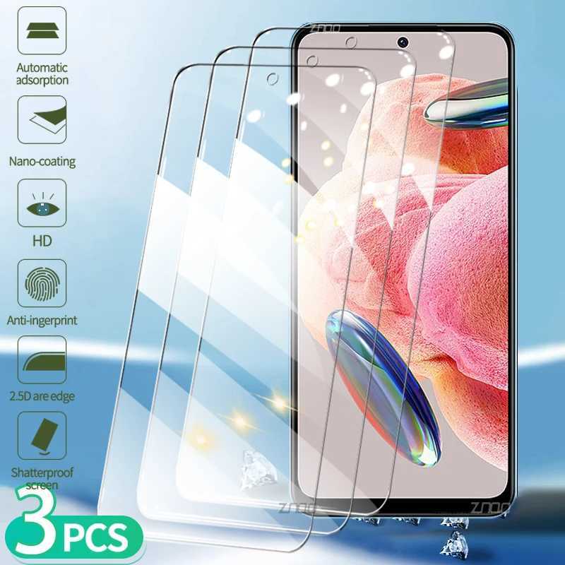 3Pcs Tempered Glass For Redmi Note 12 11 10 Pro 10S 11S 12S Turbo SCREEn Protector Redmi 10A 10C 12C Glass Protective G251218