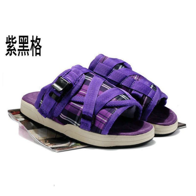 designer shoes Summer Trendy Brand Couple Men and Women Casual Sandals Hiroshi Fujiwara Fashion Trend Thick Sole Beach Slippers