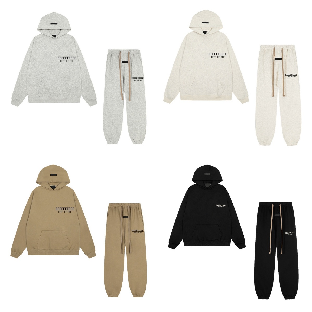 Mens Hoodies Classic Brand Fashion Designer Letter Print Hoodie Trendy High Street Casual Loose Men Women Cotton Hoodie Sweaterpants Set