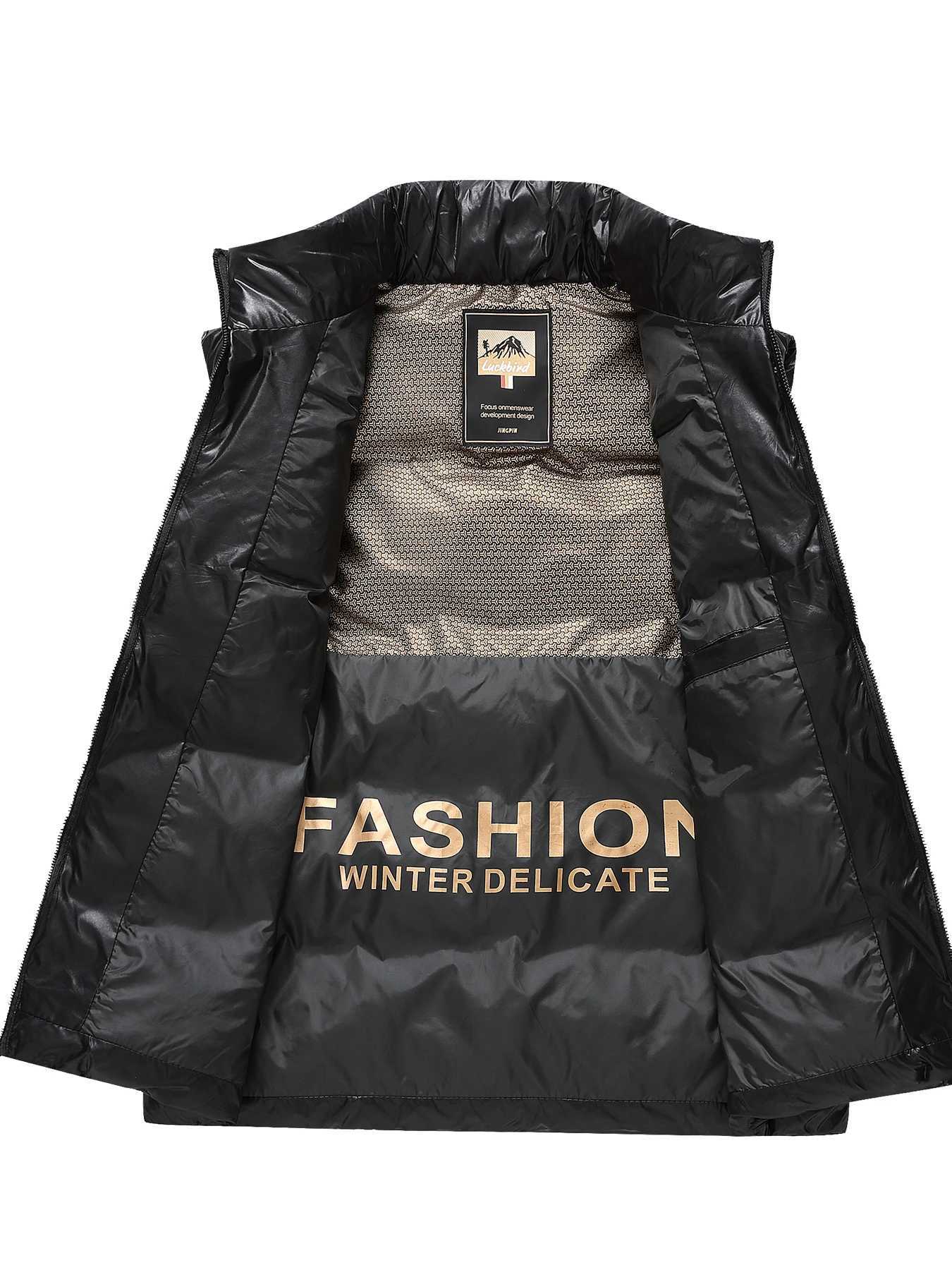 2025 New Mens Cotton Parkas Vest Winter Warm Thicken Sleeveless Padded Jacket Vest Casual Sports Waistcoat Men Outdoor ClothingG251218