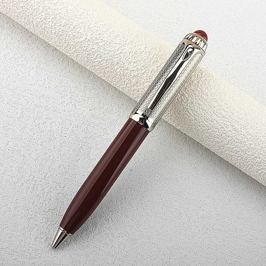Vintage Luxurious Rollerball Pen Metal Ballpoint Pen Metal Carving Ink Pens Collection Y251218