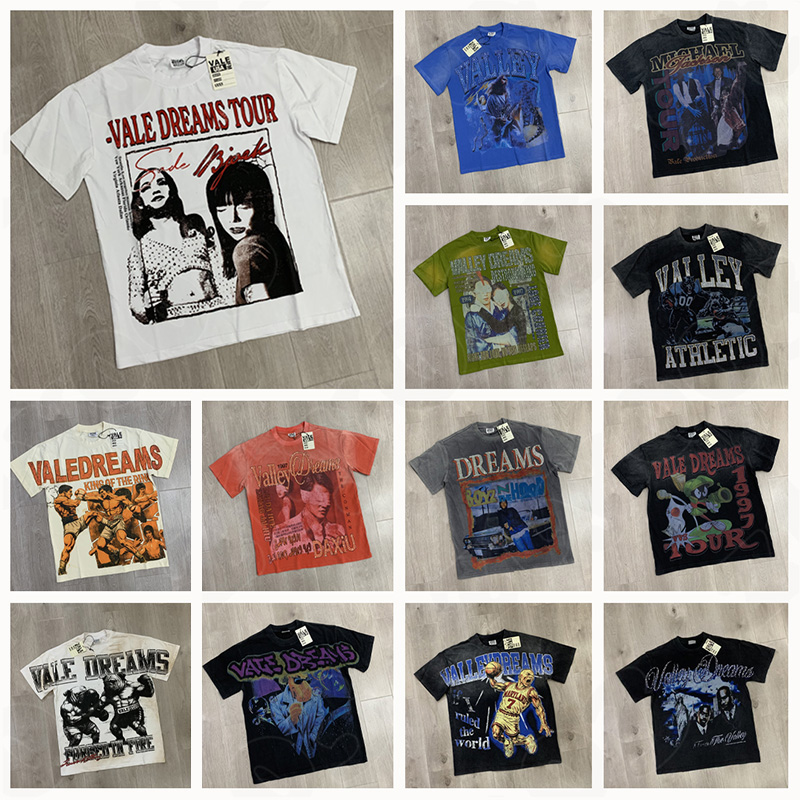 Designer Mens wemens vintage big graphic t shirts oversized y2k top harajuku gothic all cotton short sleeve shirt men clothing