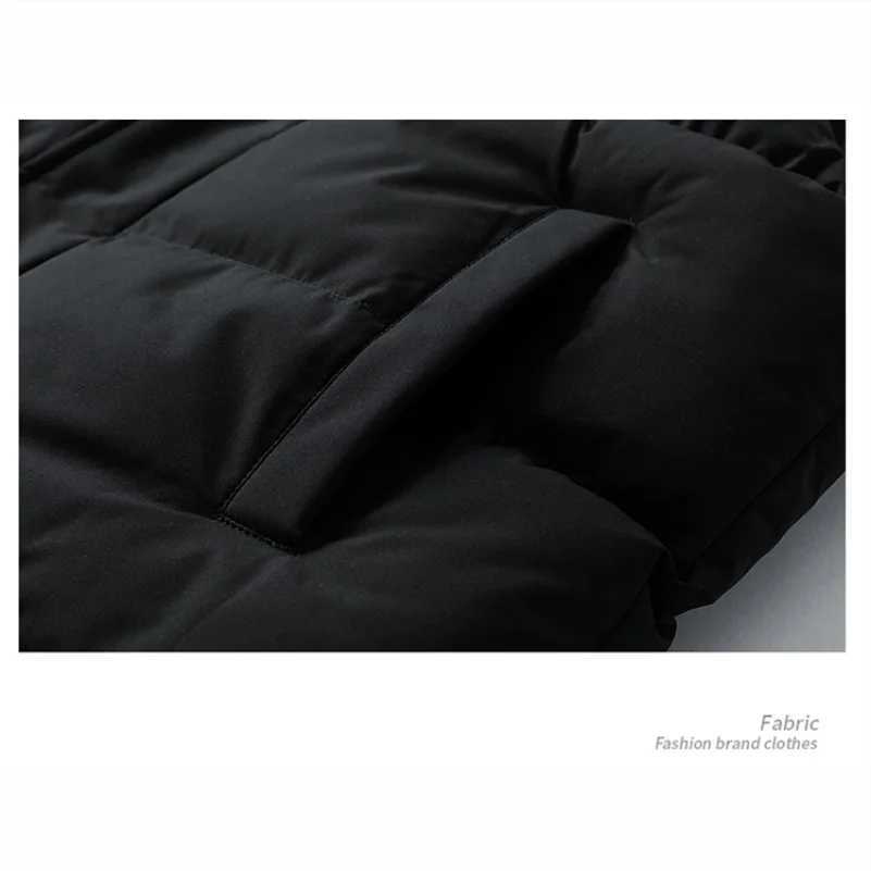 Winter Jacket Men Vest Men Jacket Sleeveless Vest Casual Coat Men down Cotton Warm Thicken Waistcoat Thick Gilet WorkwearG251218