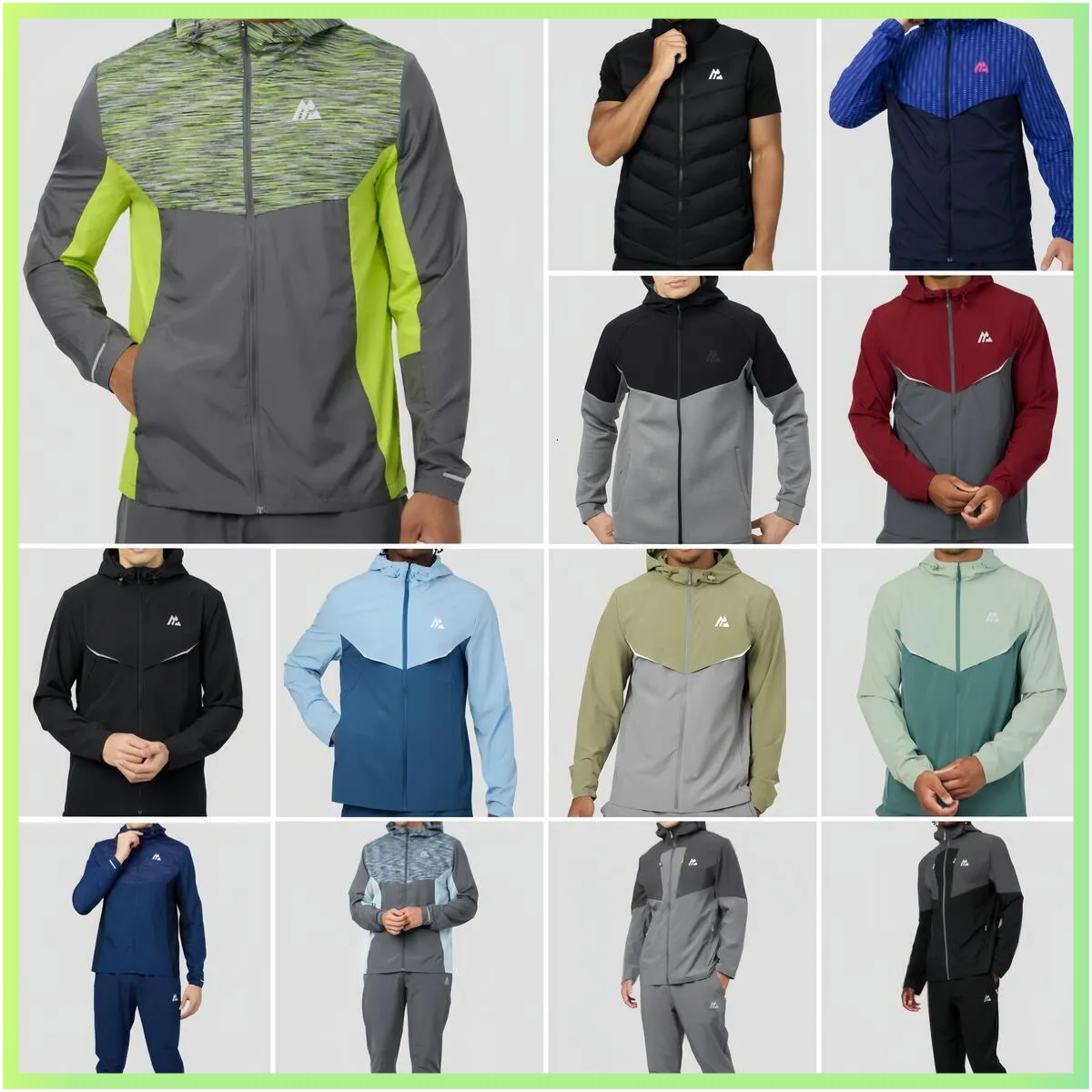 High quality monterex tracksuit Latest model tech 2-piece set designer montirexs Tracksuit sports fiess jogging suits quick dry sportswear sweatpants free ship