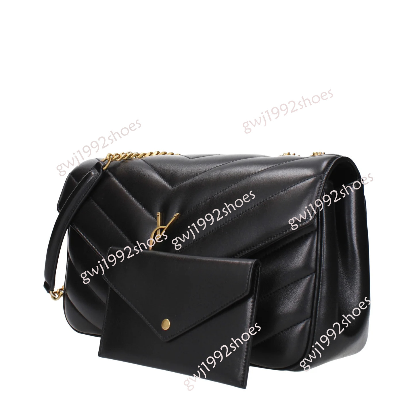 Loulou Bag Women Flap Bag 5A Designer Chain Loulou Shoulder Bag Leather Black High Quality Fashionable women's Crossbody Bag Handbag Ladies Purse