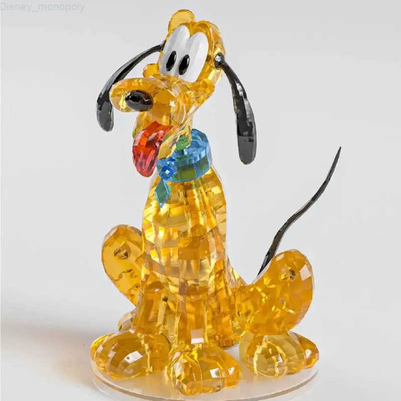 Disney Original New Mickey Childrens Toys Puzzle Crystal Building Blocks Cartoon DIY High Quality Donald Duck Desktop Ornament H251218