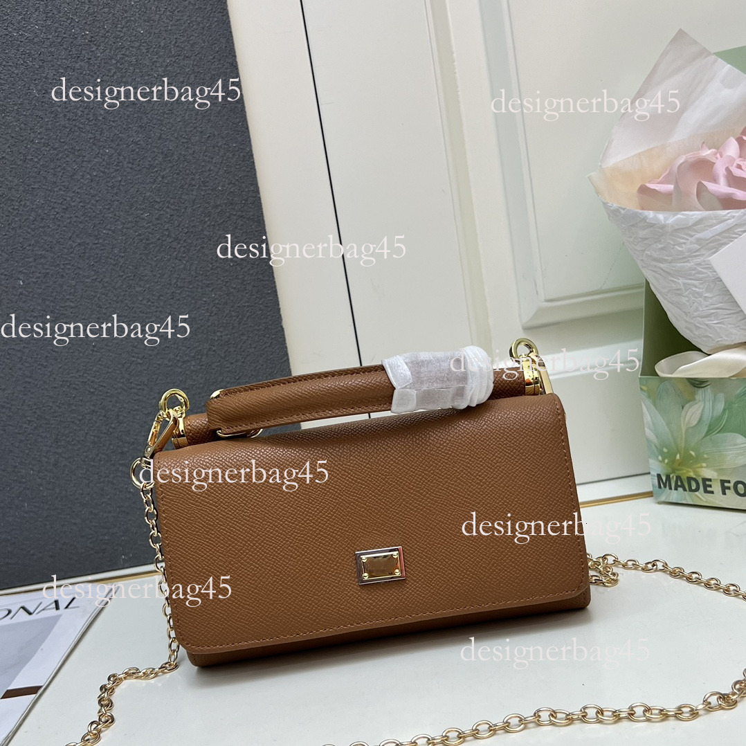 High Luxury handbag End Women S Palm Print designer bag Fashion Single Shoulder Crossbody Handbag Cowhide Multi Card Slot Coin Purse Phone Bag