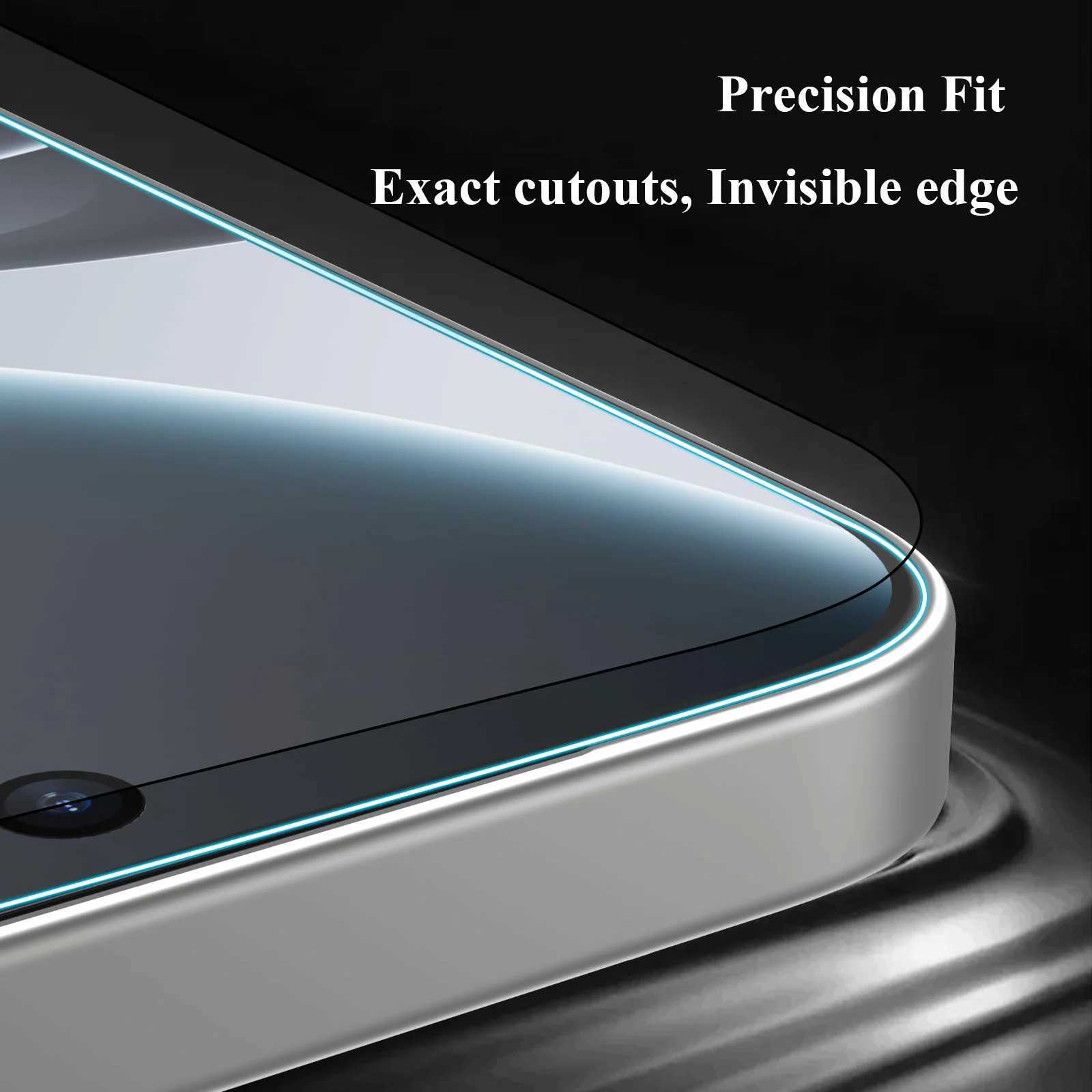 Lereach Tempered Glass SCREEn Protector for Find X9 Pro/X9 with Dust-Free Positioning Box Auto-Align HD Clear G251218