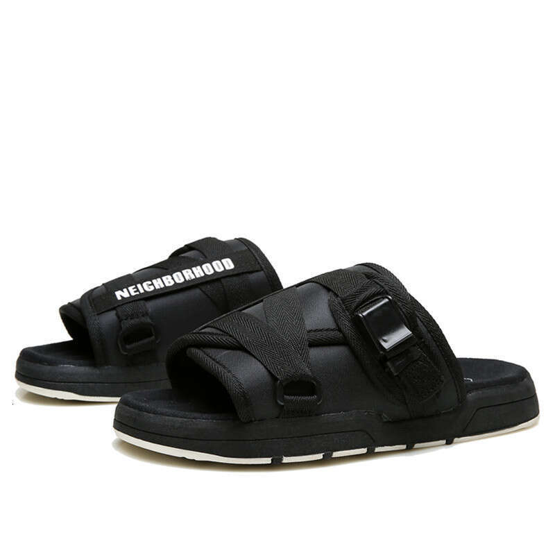 designer shoes Summer Trendy Brand Couple Men and Women Casual Sandals Hiroshi Fujiwara Fashion Trend Thick Sole Beach Slippers