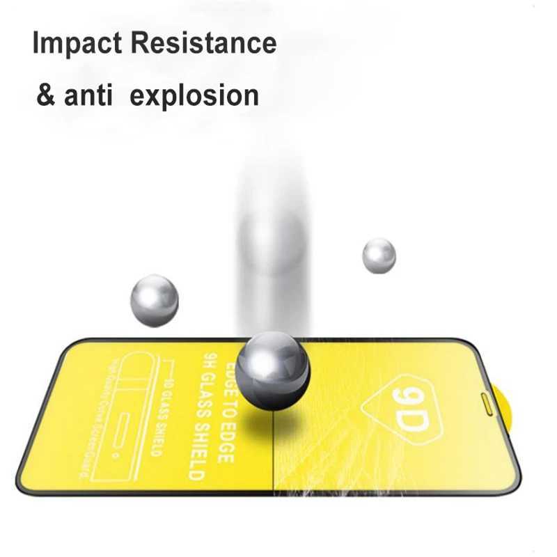 1-4PCS 9D Protective Glass For iPhone 16 15 11 12 13 14 Pro Max 15Plus Screen Protector For iPhone XR X XS MAX Tempered Glass G251218