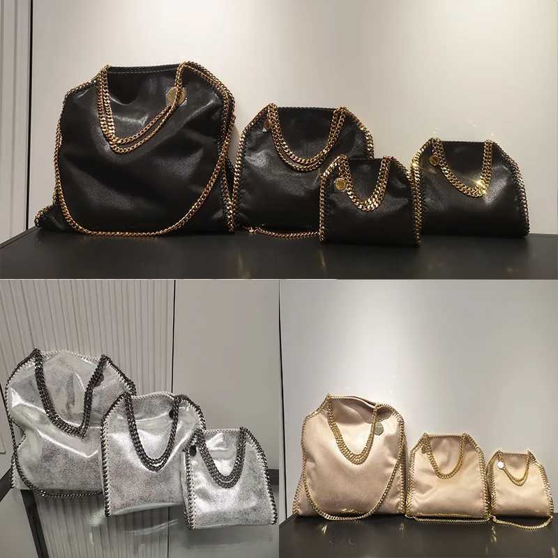 new large tote bag women black luxury designer shopping chain bags wallet messenger leather handbags stella shoulder bags quality purses pink sliver crossbody