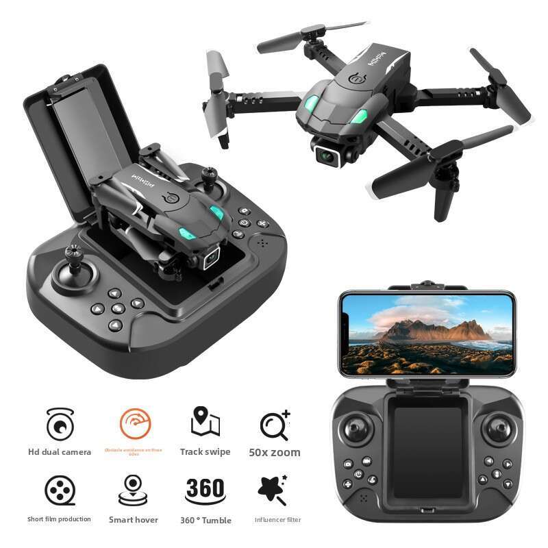 S128 3-Sided Obstacle Avoidance Quadcopter | Dual HD Camera Mini Drone for Aerial Photography & Altitude Hold