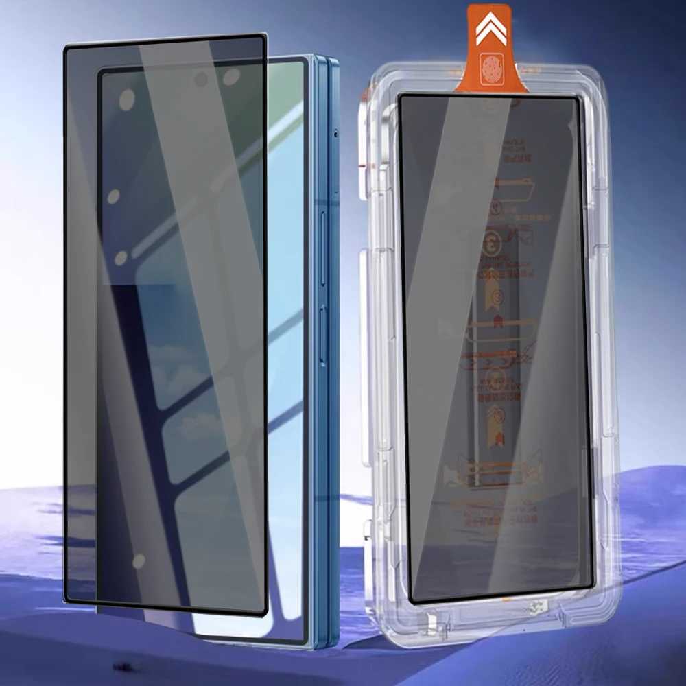 1/2/3Pcs Easy Install SCREEn Protector For Galaxy Z Fold 7 Privacy Anti-Spy / HD Clear Outer Tempered Glass for Z Fold7 G251218
