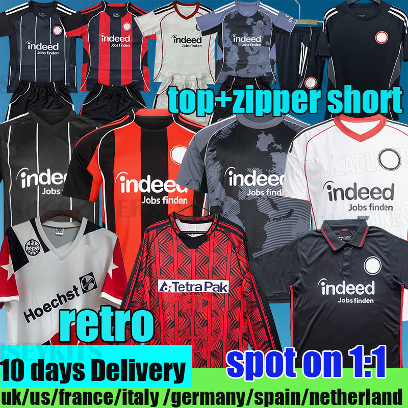 25 26 EintrachtS Frankfurt Soccer Jerseys 125 th EKITIKE MARMOUSH DINA EBIMBE KNAUFF M.GOTZE CHAIBI SKHIRI RODE KOCH 2024 2025 Football shirts