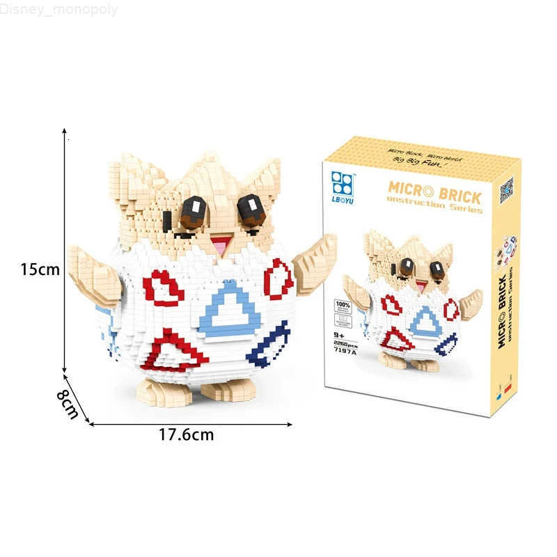 Disney Pokemon Action Figures Building Blocks Nano Micro Blocks Cartoon Anime figure Kids Toys Mini Bricks H251218