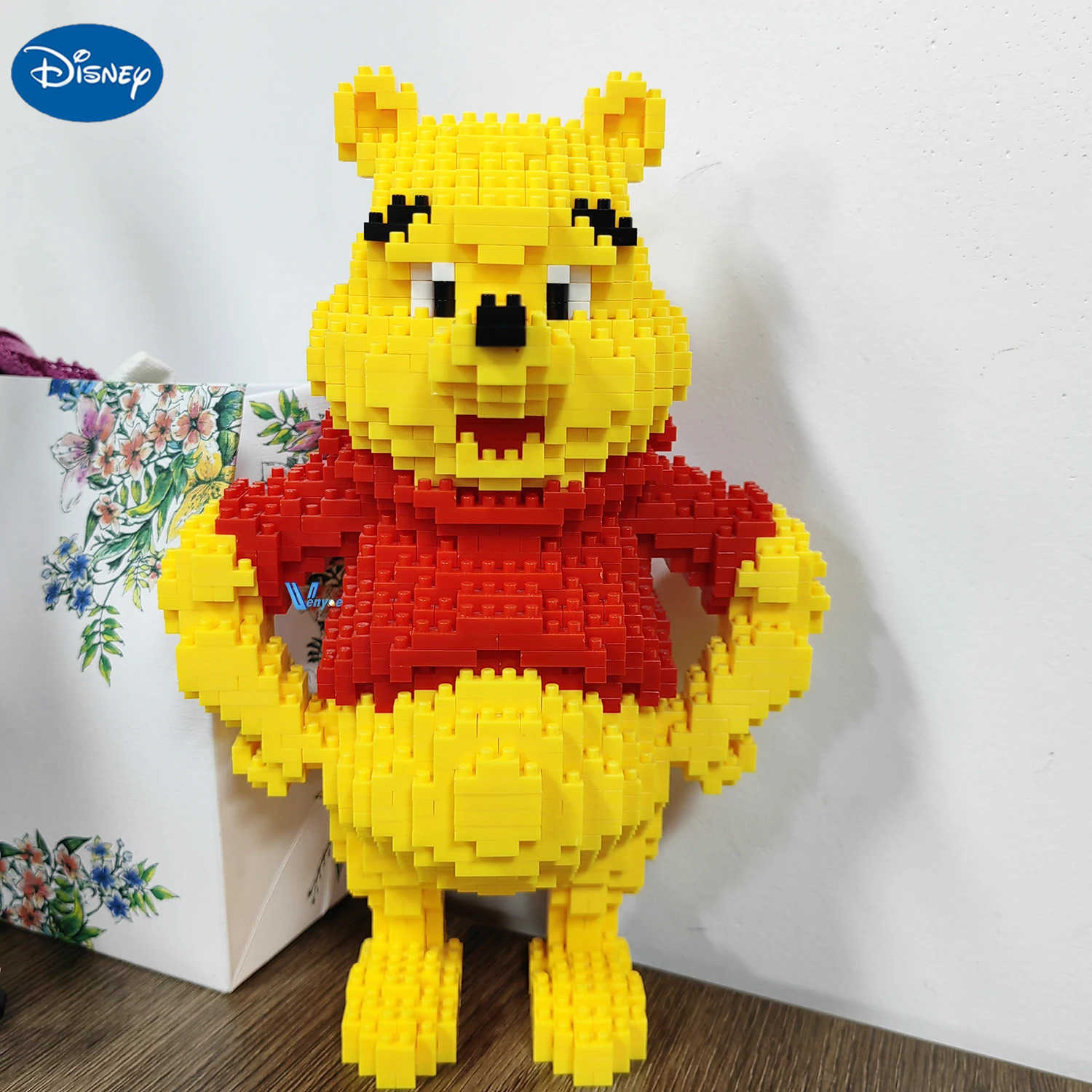 Disney Winnie the Pooh Micro Building Blocks Kawaii DIY Model Diamond Mini Bricks Figure Toys For Christmas Gift H251218