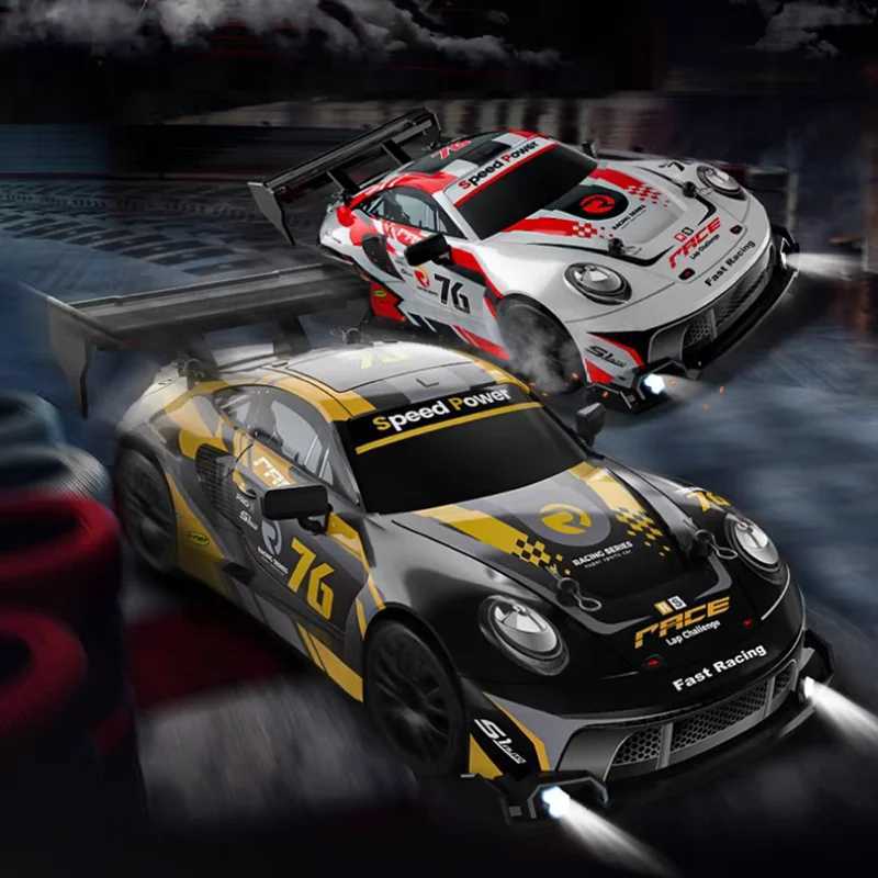 4WD 124 Remote Control Drift RC Racing Car 20KM/H High Speed 4x4 RC Vehicle Model Electronic Toy for Kids CHIldren Gift G251218