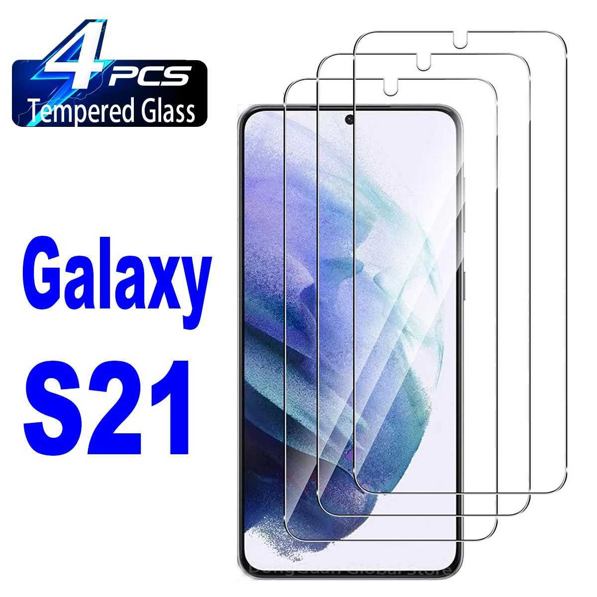 2/4Pcs Tempered Glass For Galaxy S21 5G SCREEn Protector Glass Film G251218