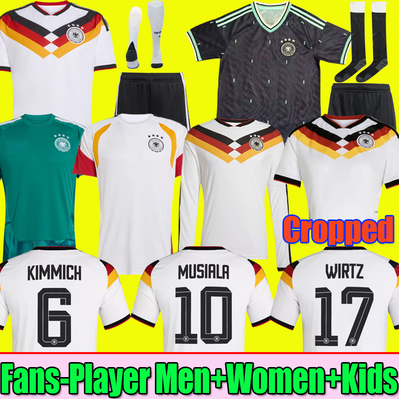 Germany jersey 2026 World Cup 25 26 soccer jerseys Kit Women Away home football shirts men kids set goalkeeper Deutschland HAVERTZ GNABRY