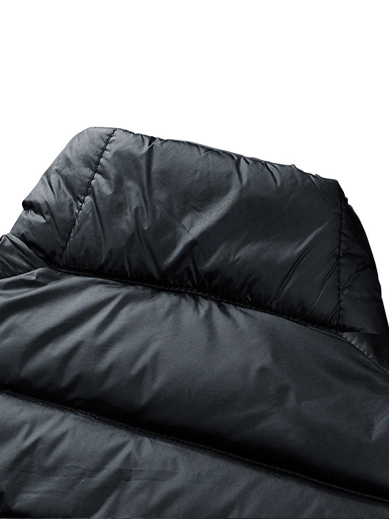 Autumn and Winter Thickened Warm Vest Autumn and Winter Style Coat Windproof and Cold-Proof Warm TopG251218