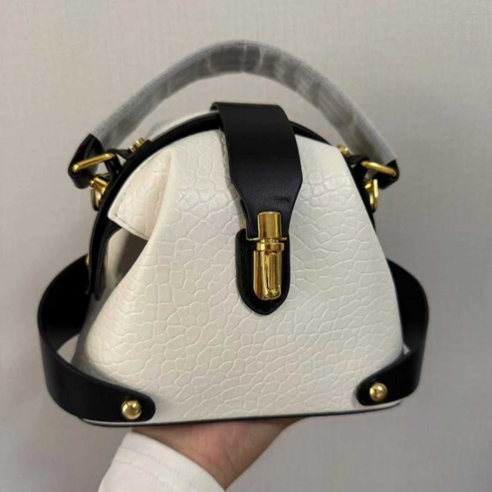 Casual Crossbody Bag ladies PU Texture daily casual Contrast Color Lightweight Handbag for WomenT251218