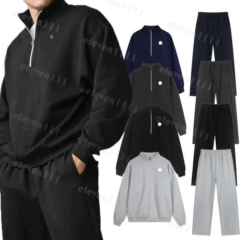 10A Women Men Sets Designer Alonessitys Sweatshirt Sweatpants Hoodie Accolade Jacket Quarter Pullover Yoga 1/4 Full Zip Crew Neck Alonessitys Pants men Clothes