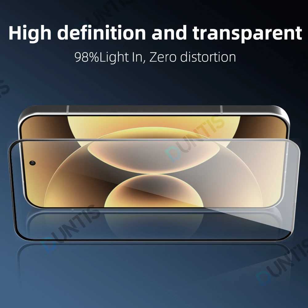 9H Tempered Glass for 17 Pro Max 15 14 13 SCREEn Protector with Dust-Free Installation Box For Mi Phone Accessories G251218