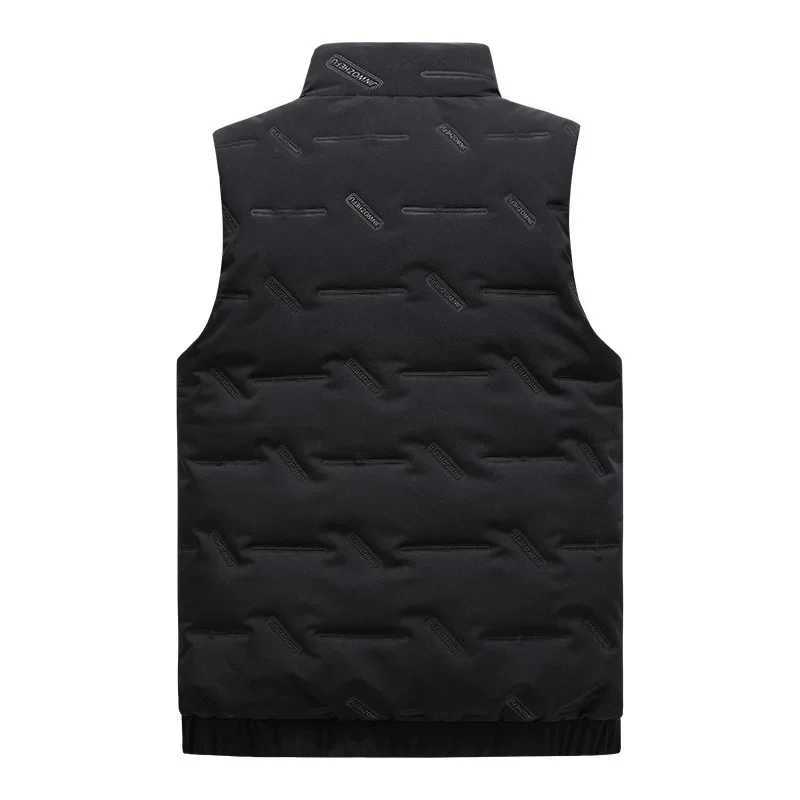 Padded Vest Mens Winter New Men Down Cotton Vest Warm Canvas Horse Jacket Youth Sleeveless Athletic Big Size Mens Clothing 6XLG251218