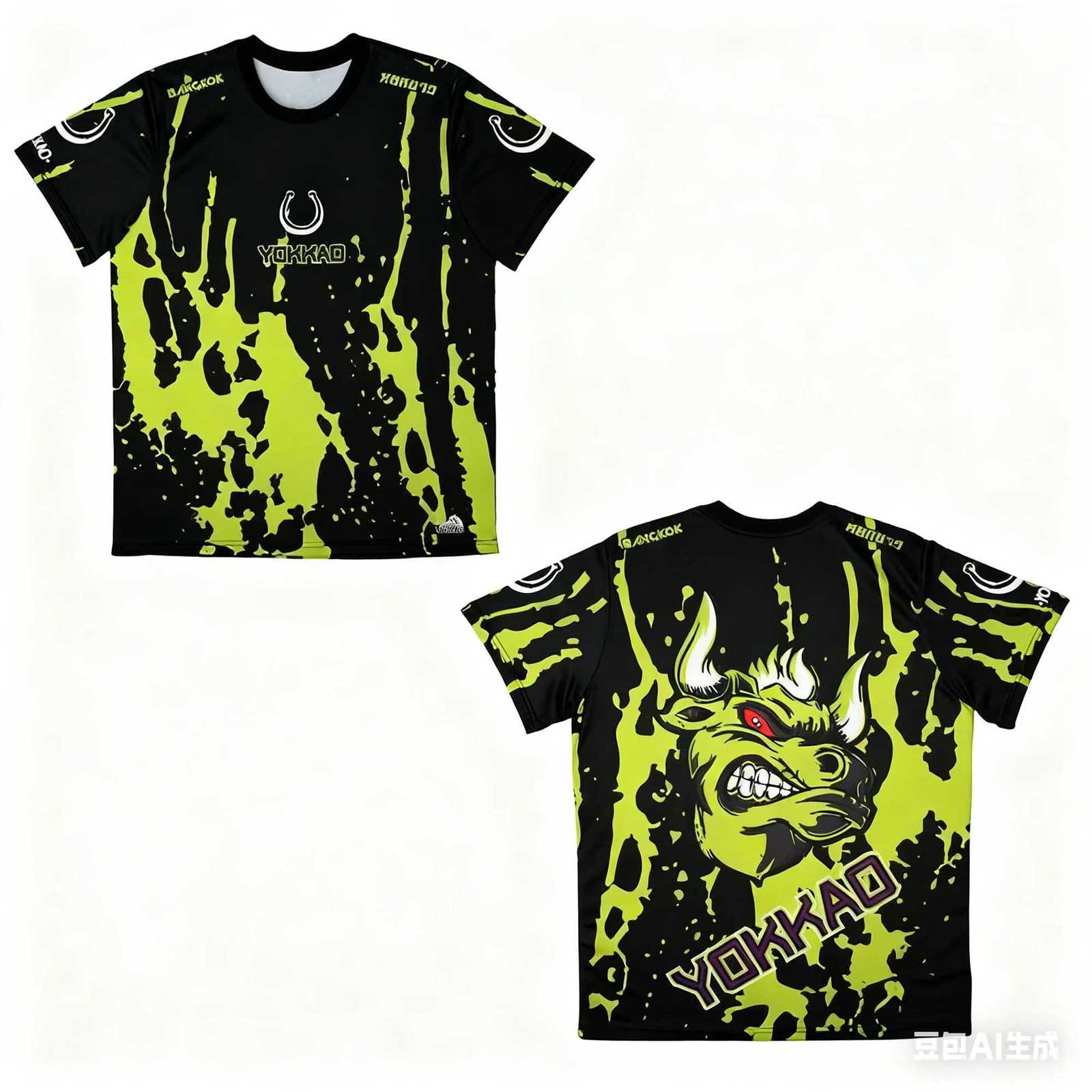 Fashion New YOKKAO Summer Mens and Womens 3D Printed T-shirt Fashion Casual Sports Breathable Short Tube Street Loose Top X251218