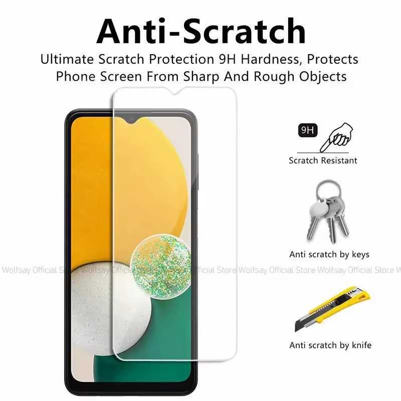 3Pcs Tempered Glass for Galaxy M56 M16 M06 Galaxy A56 A36 A26 A16 A06 4G 5G SCREEn Protector G251218