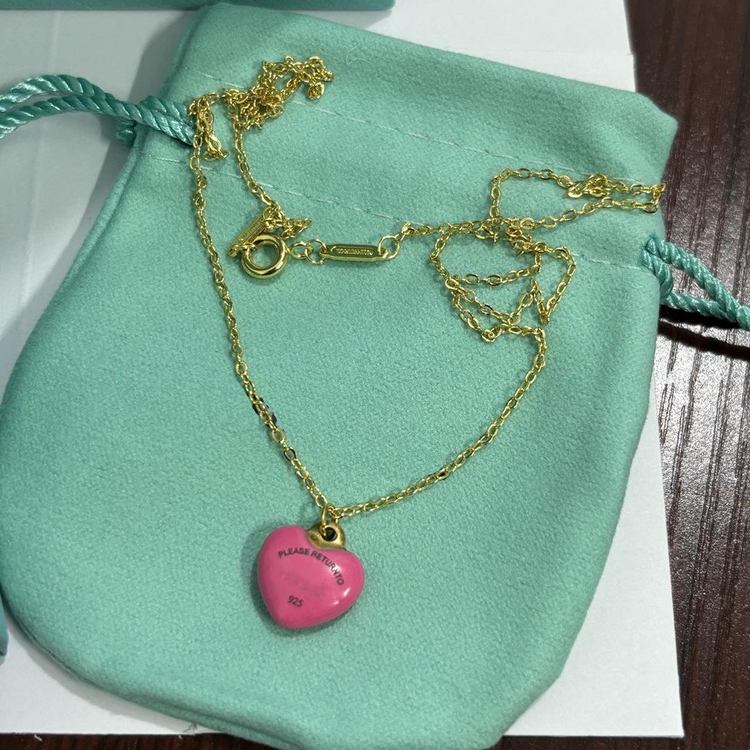 Necklace designer necklace luxury jewelry designer jewelry women metal diamonds love thin letter charm necklace Valentines Day gift very nice