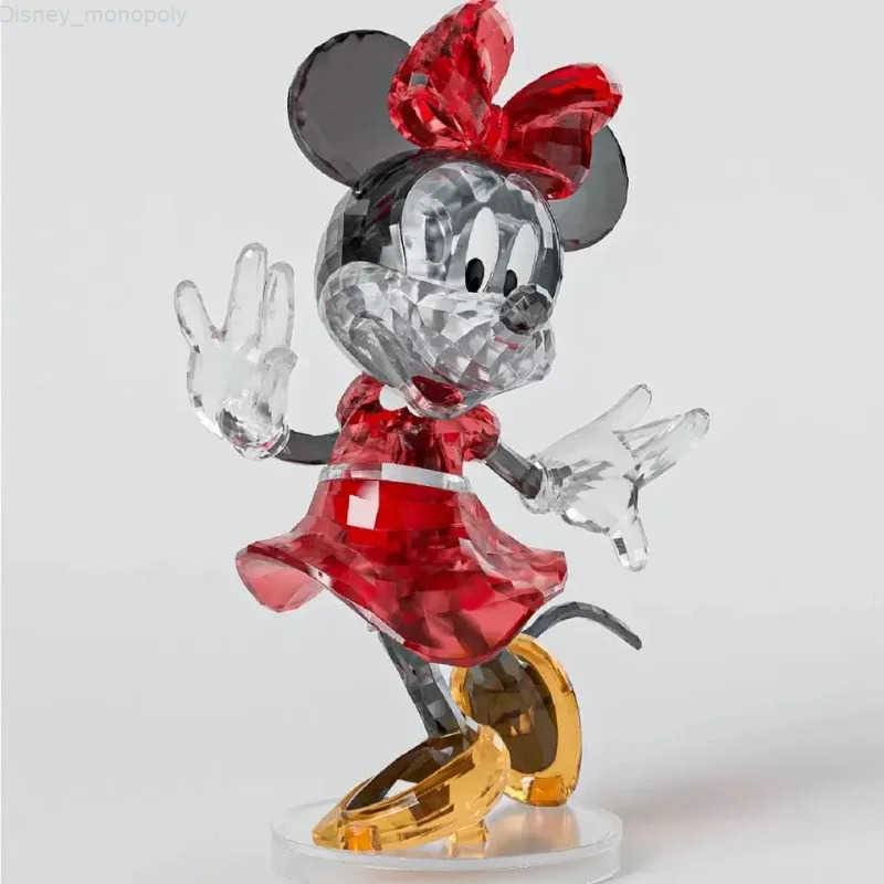 Disney Original New Mickey Childrens Toys Puzzle Crystal Building Blocks Cartoon DIY High Quality Donald Duck Desktop Ornament H251218