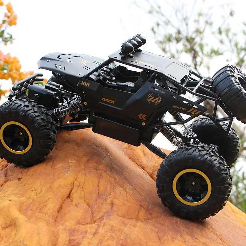 4WD RC Car Off Road 4x4 Remote Control Radio Buggy Truck Racing Drift with Led Lights Toys Gift for Boys Girls CHIldren Kid G251218