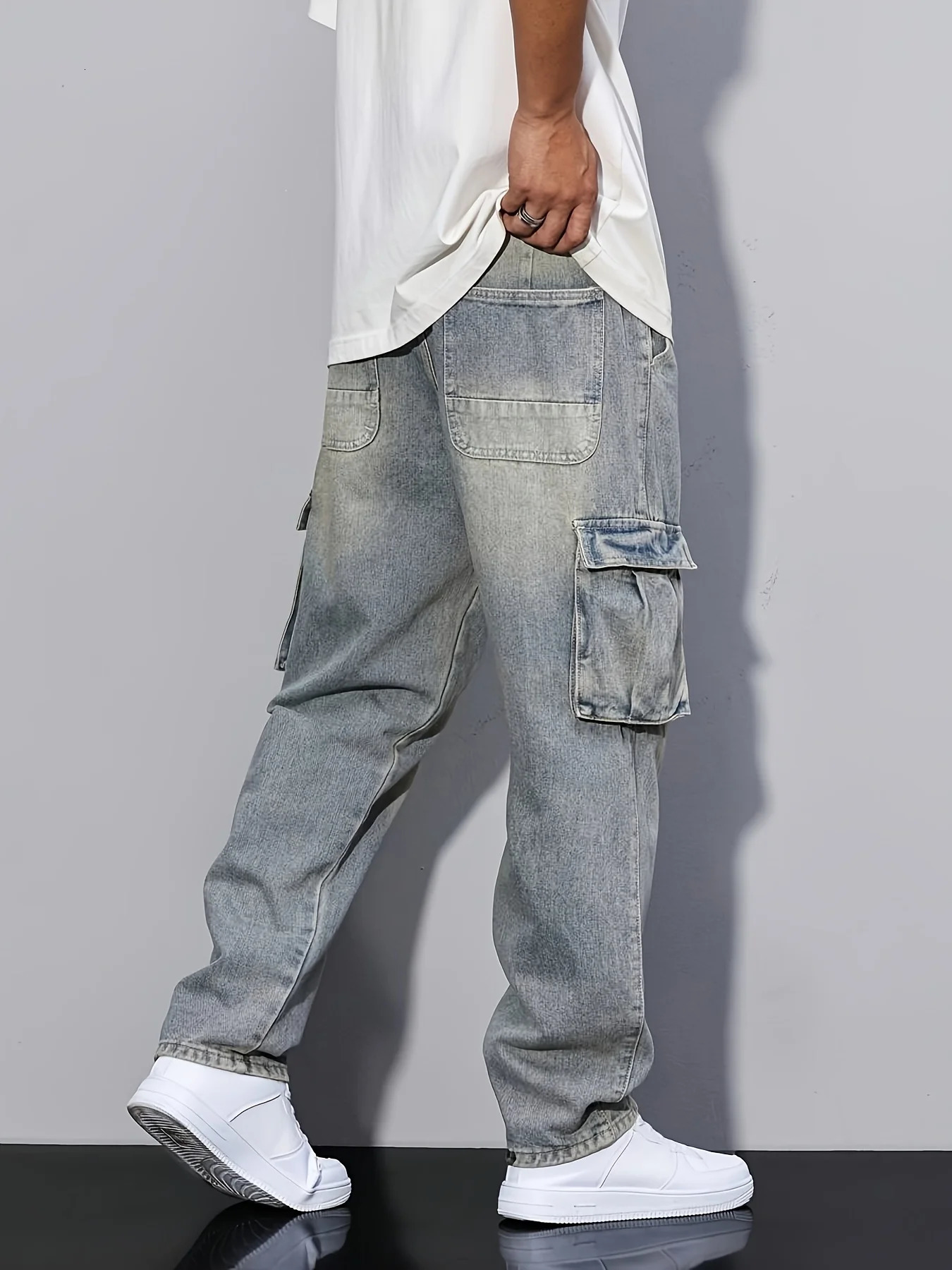 Fashion denim trousers washed workwear versatile musthave for experts 251205