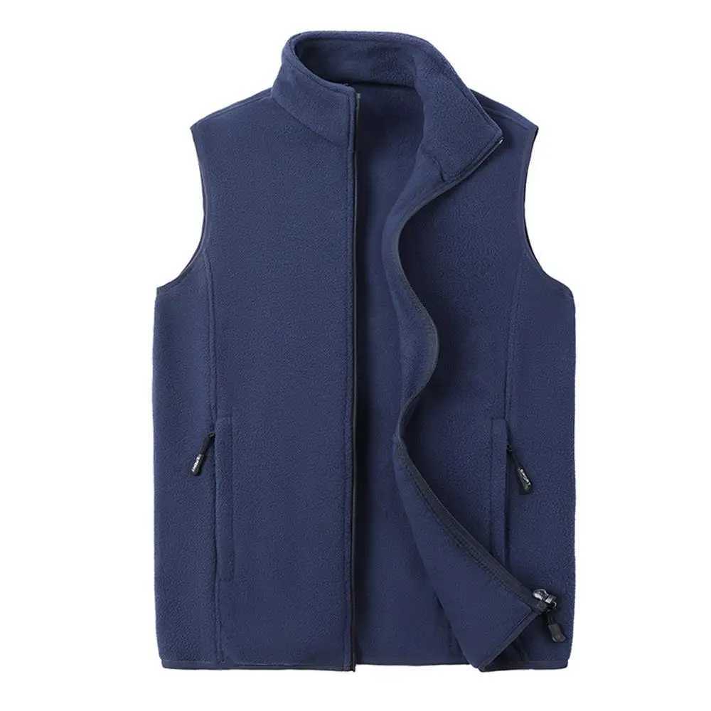 Autumn Fashion Plus Size Male Warm Waistcoat Fleece Vest Mens Lamb Cashmere Warm Sleeveless Coat Men Brand Clothing Winter VestG251218