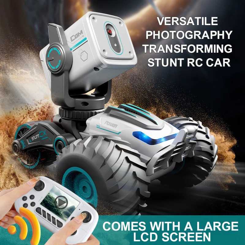 DWI rc drift car with screen can take pictures and videos rc car fpv remote conversation and shooting wireless camera RC car G251218