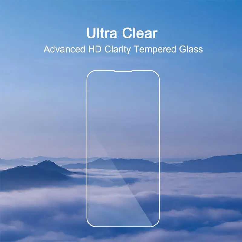 Tempered Glass for iPhone 14 Pro 15 16 17 13 12 11 pro max screen protector for iphone 15 pro mica for iphone 13 14 pro glass G251218