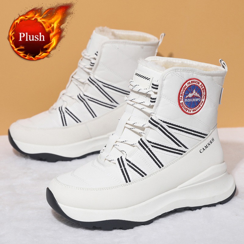 Free Shipping 2026 Designer Outdoor Men/Women Waterproof Snow Boots Winter Hiking Shoes Thermal Anti-Slip Insulated Mountaineering Boots