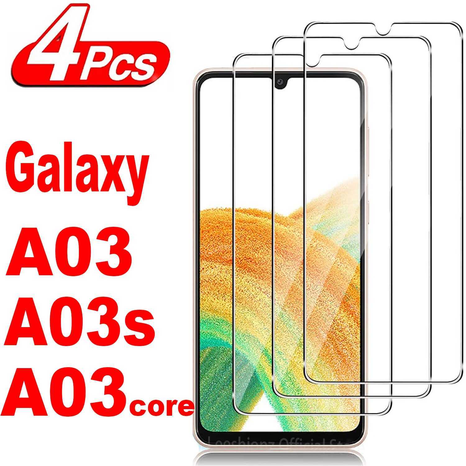 2/4Pcs HD Tempered Glass For Galaxy A03/A03S/A03 Core 9H SCREEn Protector Film G251218
