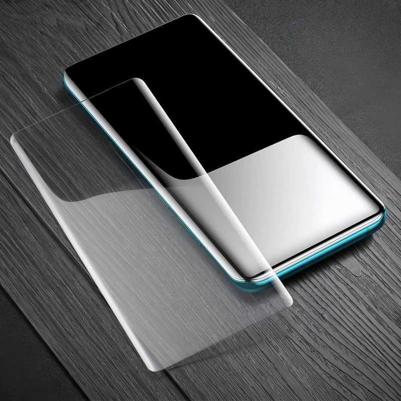 For Tecno Pova Slim UV Liquid Tempered Glass Screen Protector for TECNO POVA SLIM PovaSlim Clear Full Glue Cover Protective Film G251218