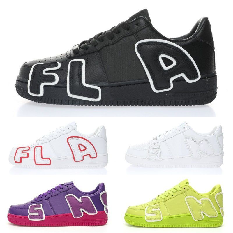 One af1s Casual Shoes Sneakers Men Women Classic 1 Triple White Black Mens Womens Traienrs Outdoor Sports Runners 1s Shoes