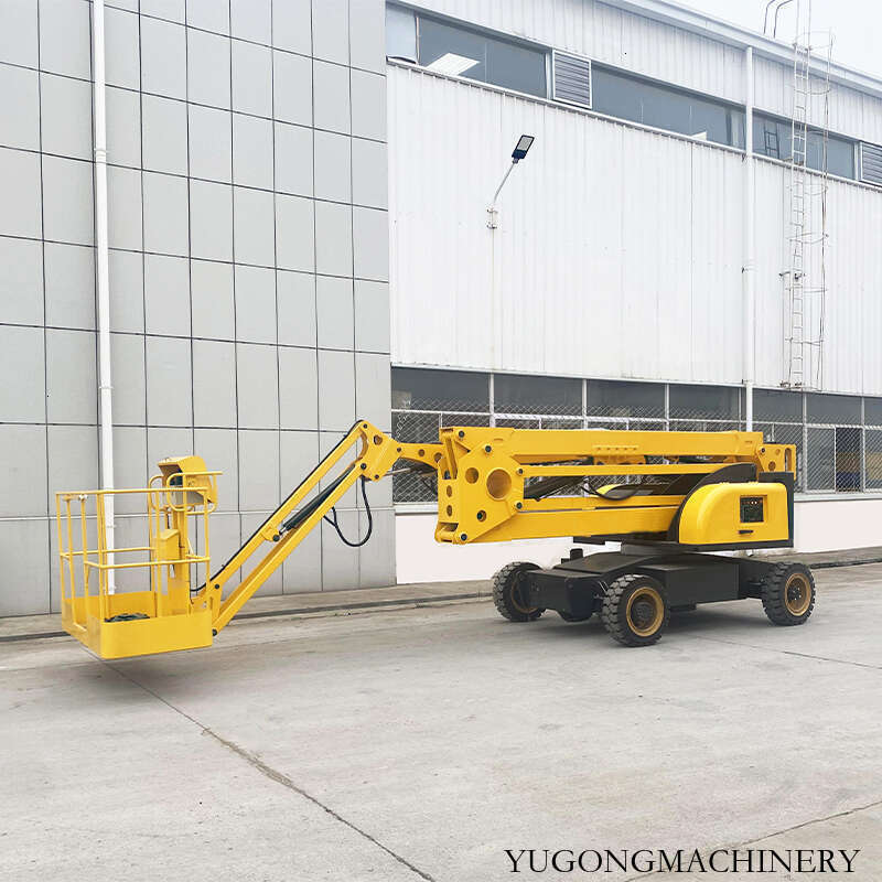 Ergonomic Curved Arm Hydraulic Elevator for Use with Smooth Height Adjustment