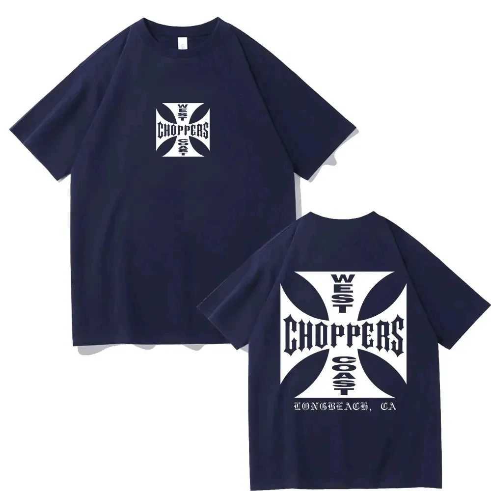 Summer Fashion T Shirt Women Men West Coast Choppers Print T-Shirt Casual Short Sleeve O-Neck Tshirt Vintage Clothing Tee X251218