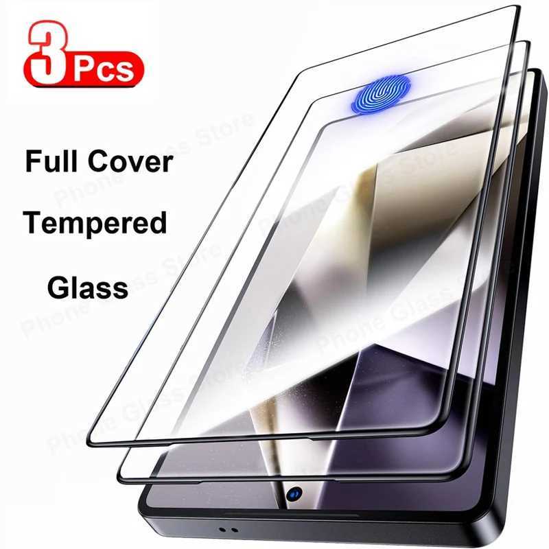 3Pcs Full Cover Tempered Glass For Galaxy S26 S25 S24 Ultra S24 S25Plus Protective SCREEn Protector Glass Film G251218