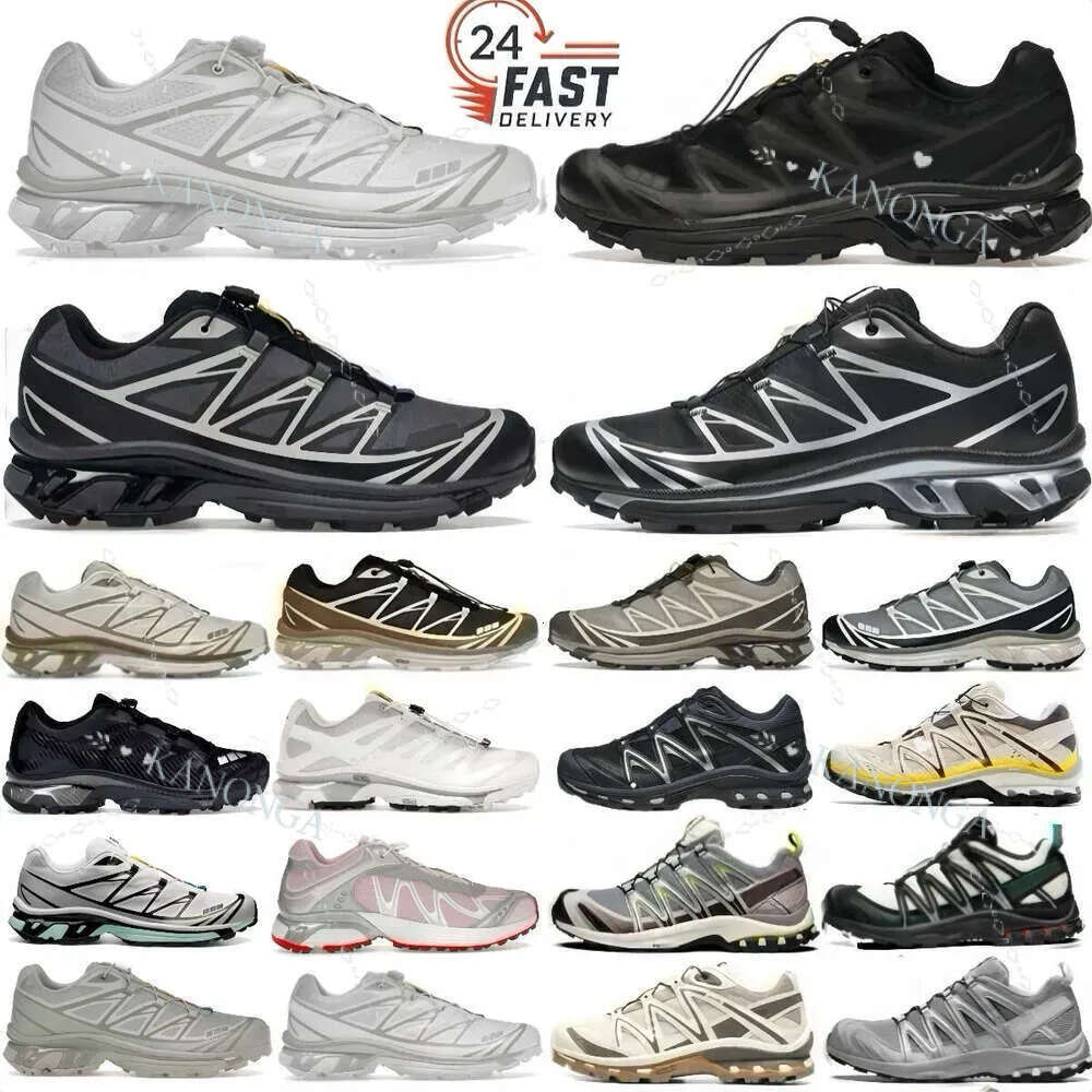 Xt6 Xt-Q A+ Quest Designer Shoes Trainers Black Silver Yellow White Vanilla Ice Retro Women Chaussure Running Sports Outdoor Non Slip Trail Hiking